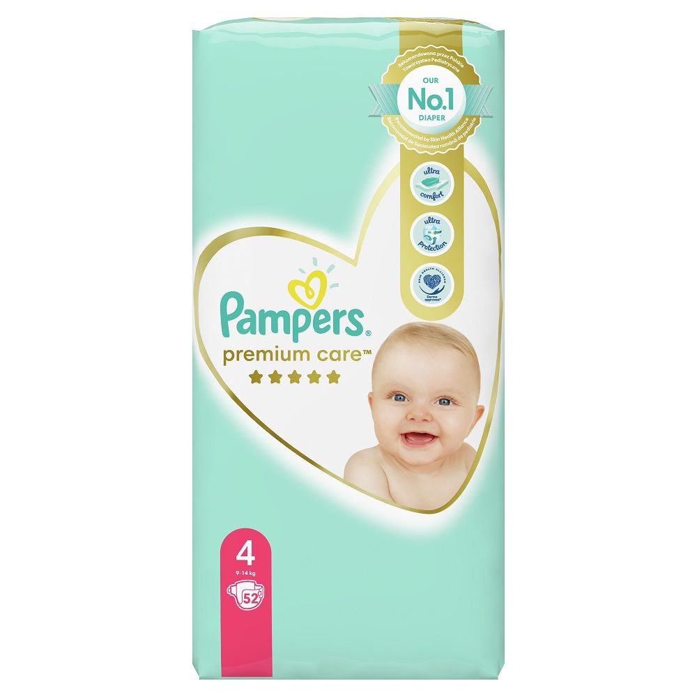 pieluchy pampers 4+ 152 sztuki