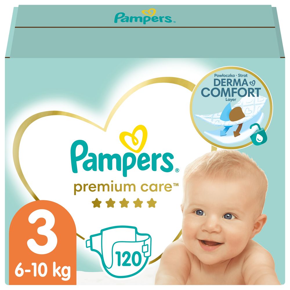 pieluchy pampers premium care gemini