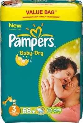 promocje na pieluchy pampers 1