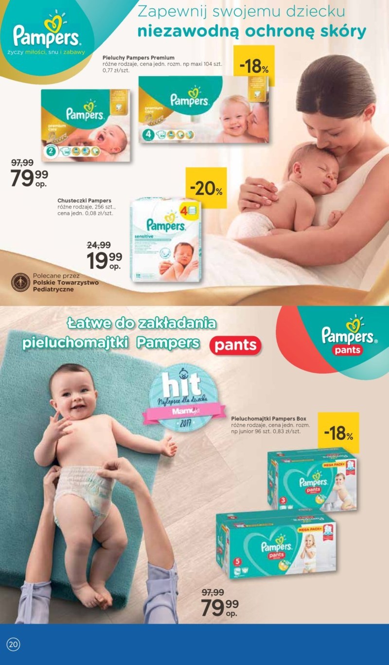 chusteczki do mycia pampers fresh clean