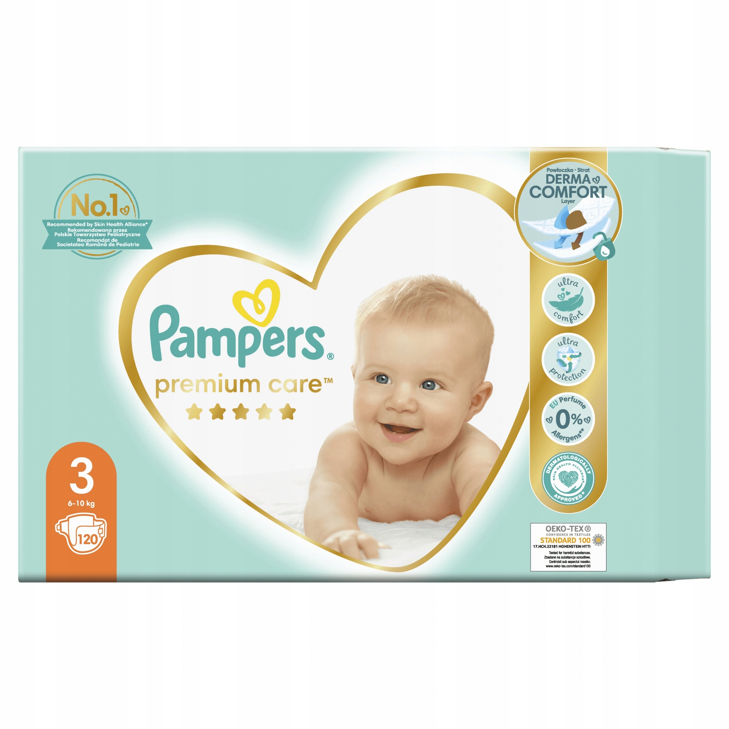 pampers producent etykieta