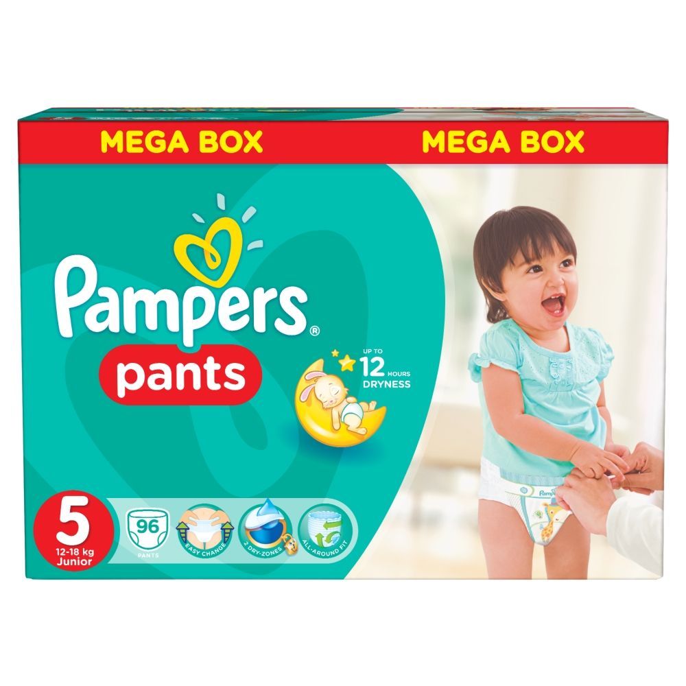 biedronka pampers midi