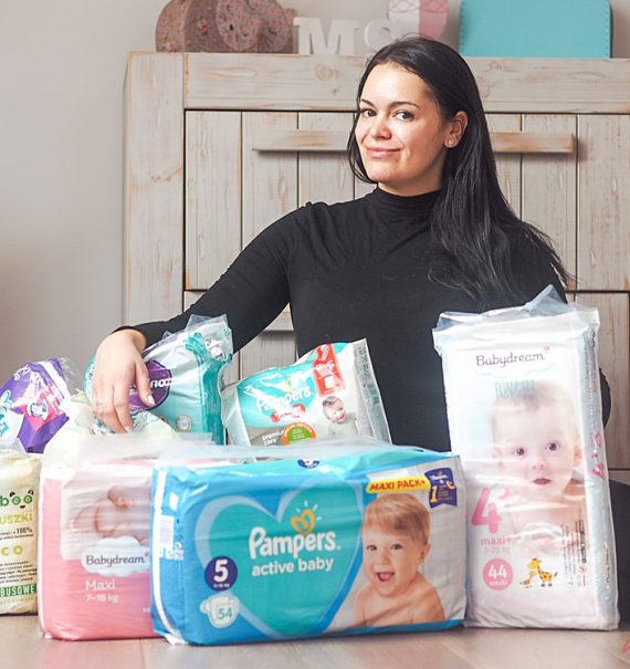 pieluchomajtki pampers 20 sztuk