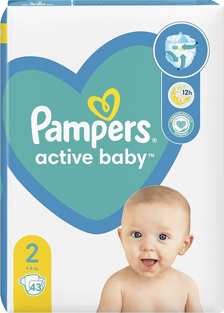 pieluchomajtki pampers premium active fit 4