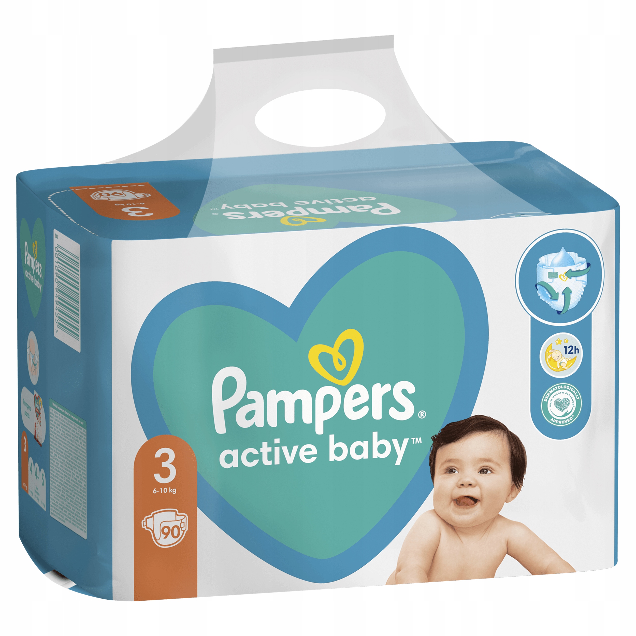 pampers pieluchomajtki duże