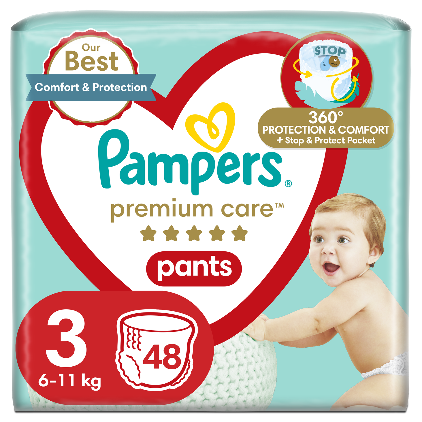 pampers mega box size 6