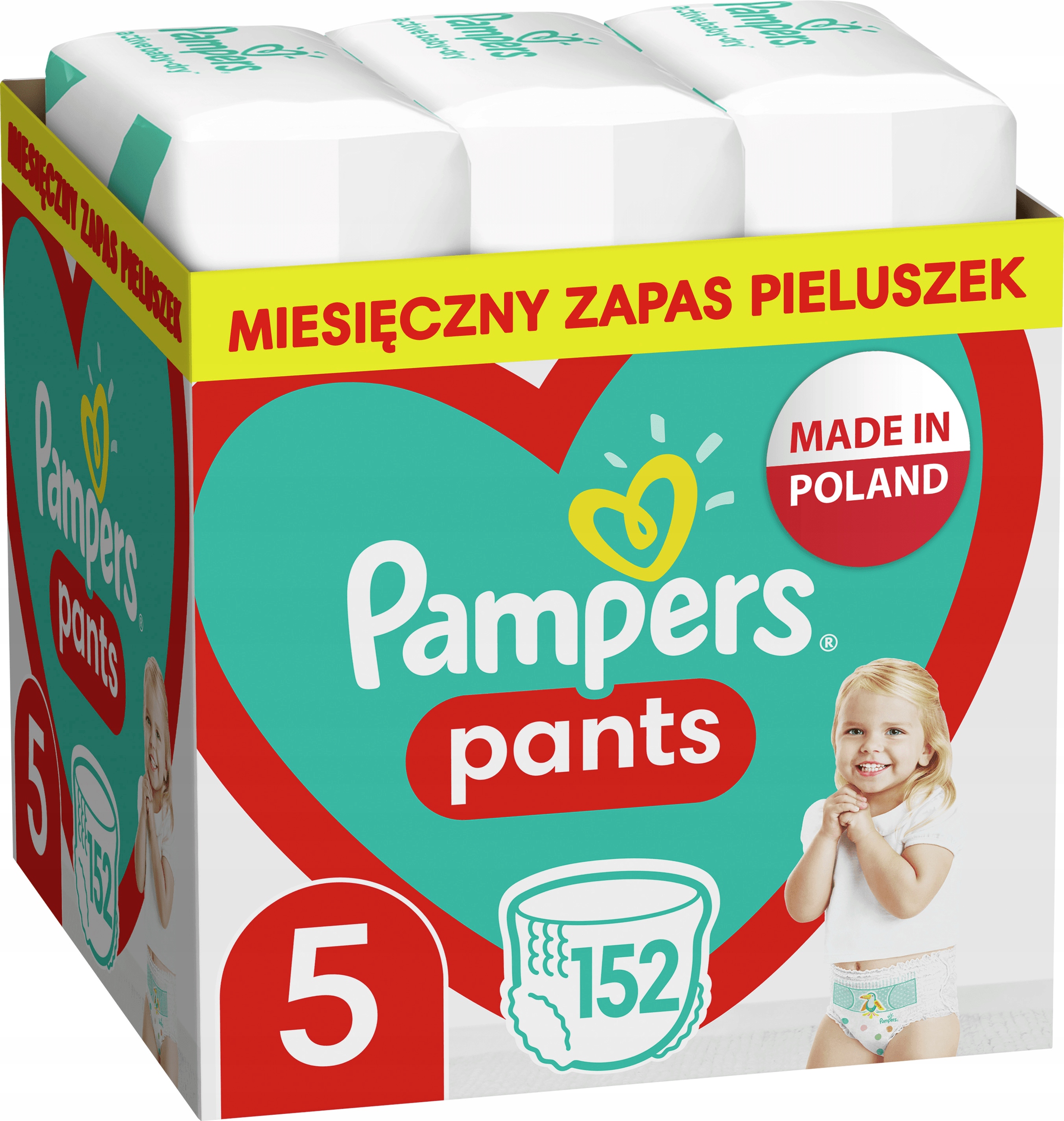 pieluchy premium care rozmiaro 3 204 szt pampers