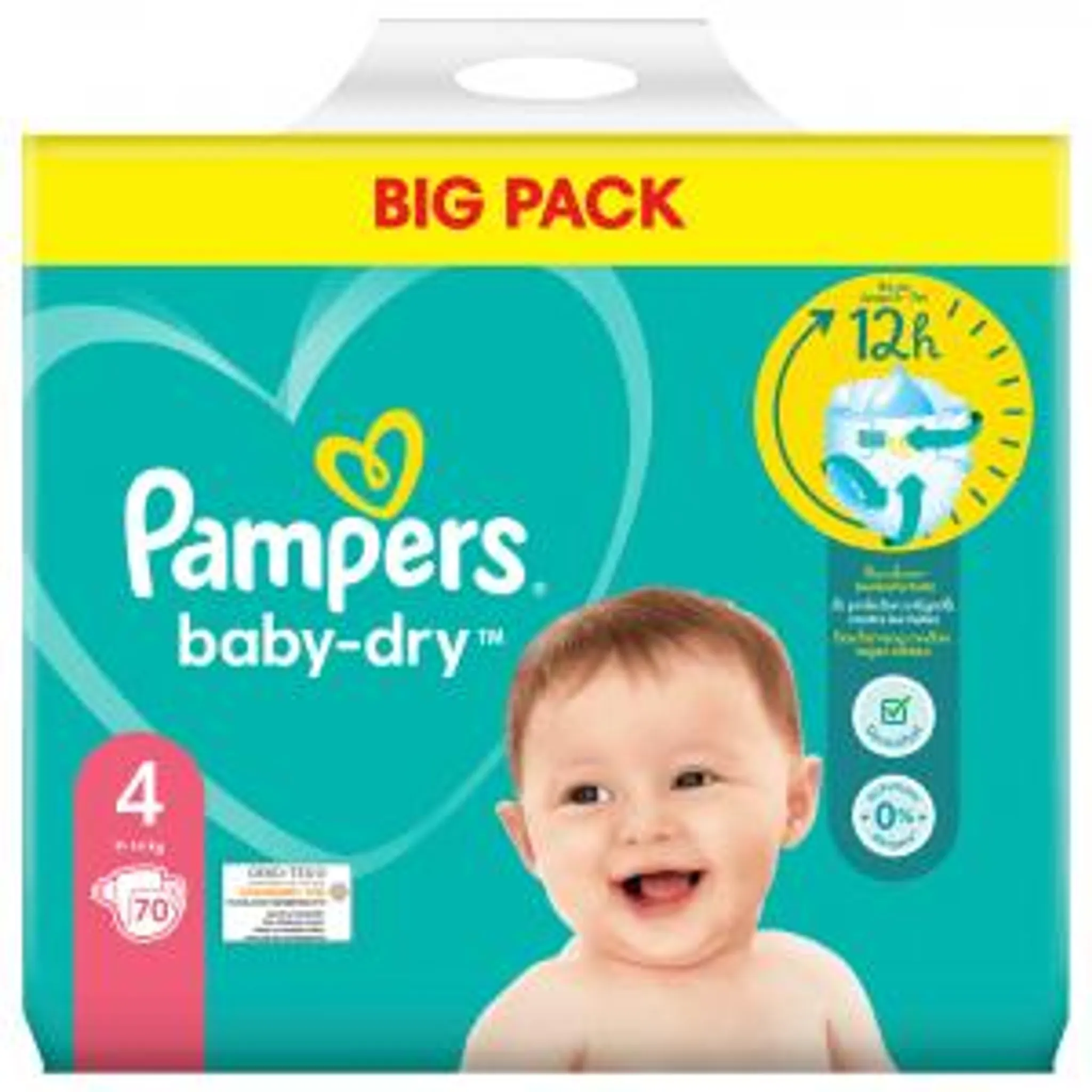 promocja na pieluchomajtki pampers