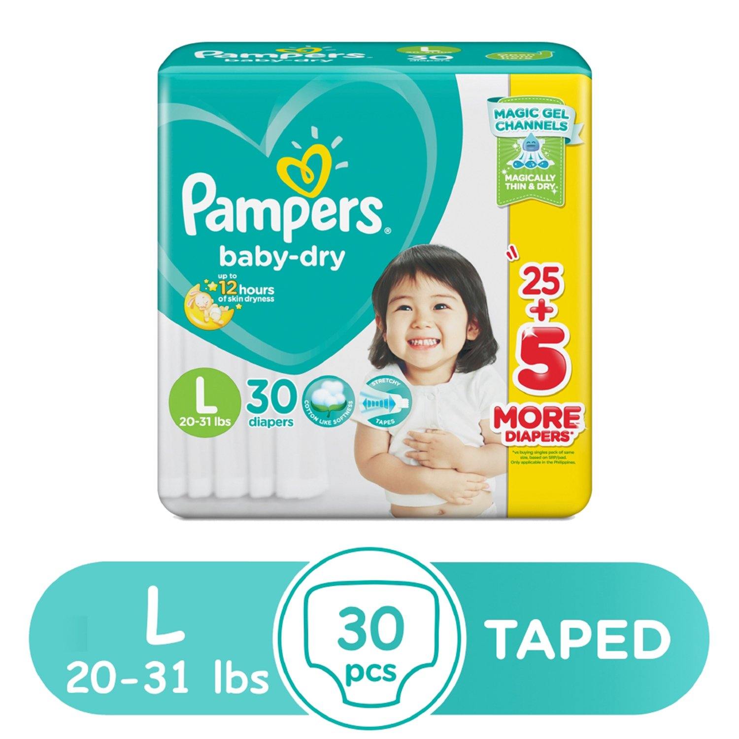 tesco pampers pants size 4