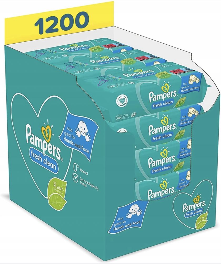 pampers chusteczki 12