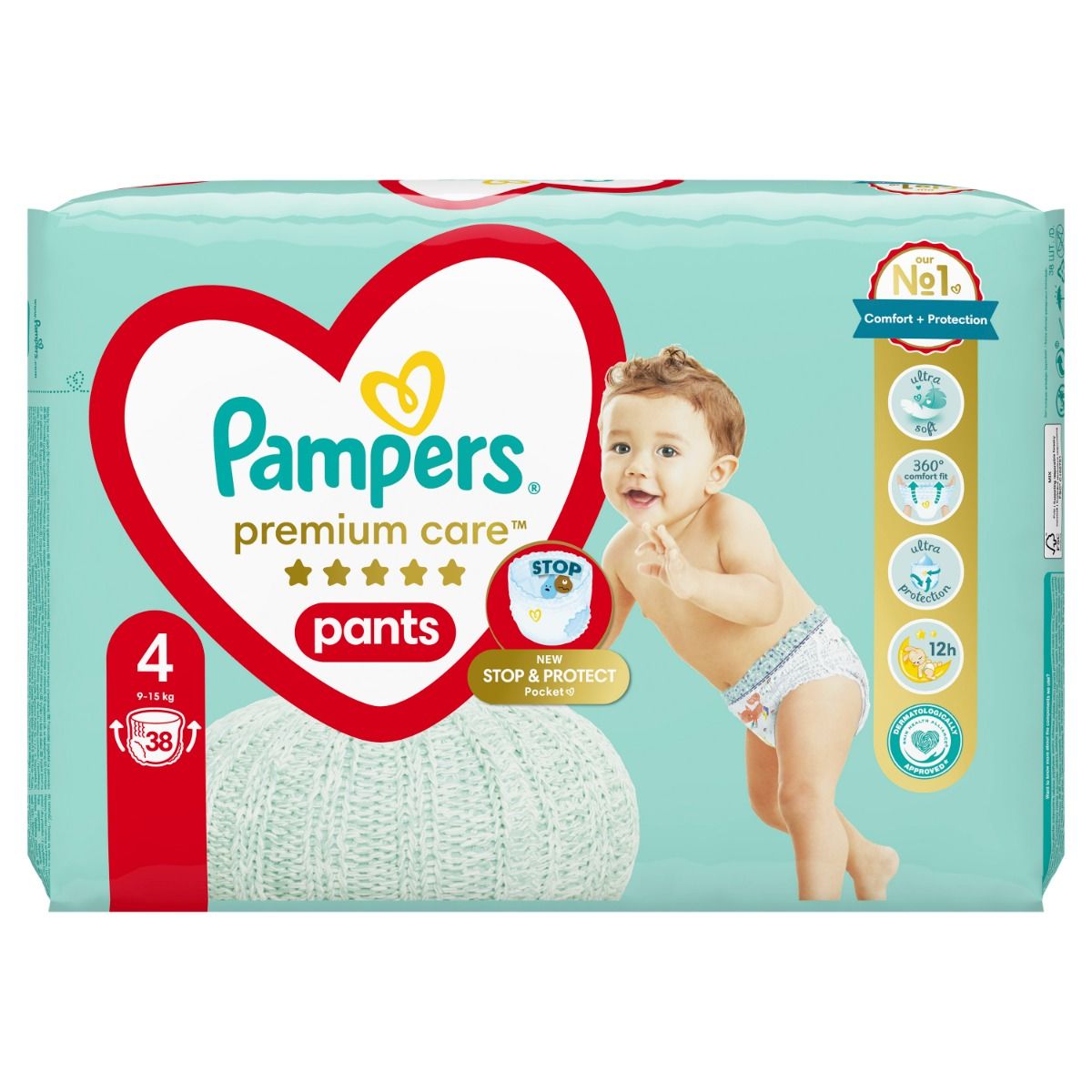 pieluchy pampers active 4