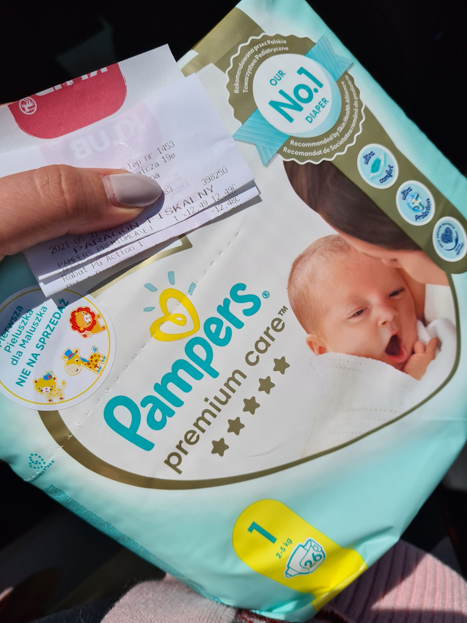 pampers premuim care 1 new born