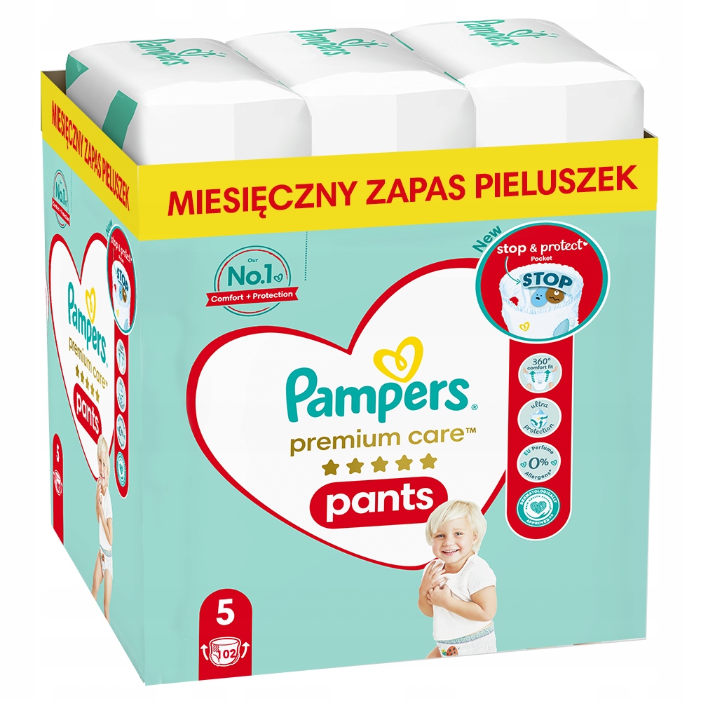 pierwsza pieluszka pampers