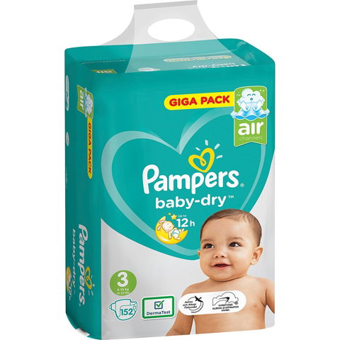 pieluchy pampers 5 giant giga box