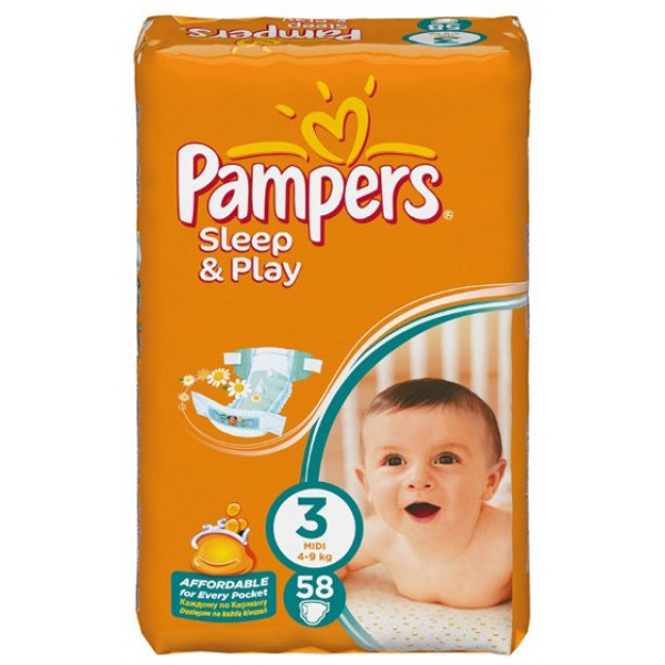 chusteczki pampers water