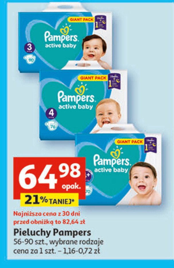 pampers rozmiar4