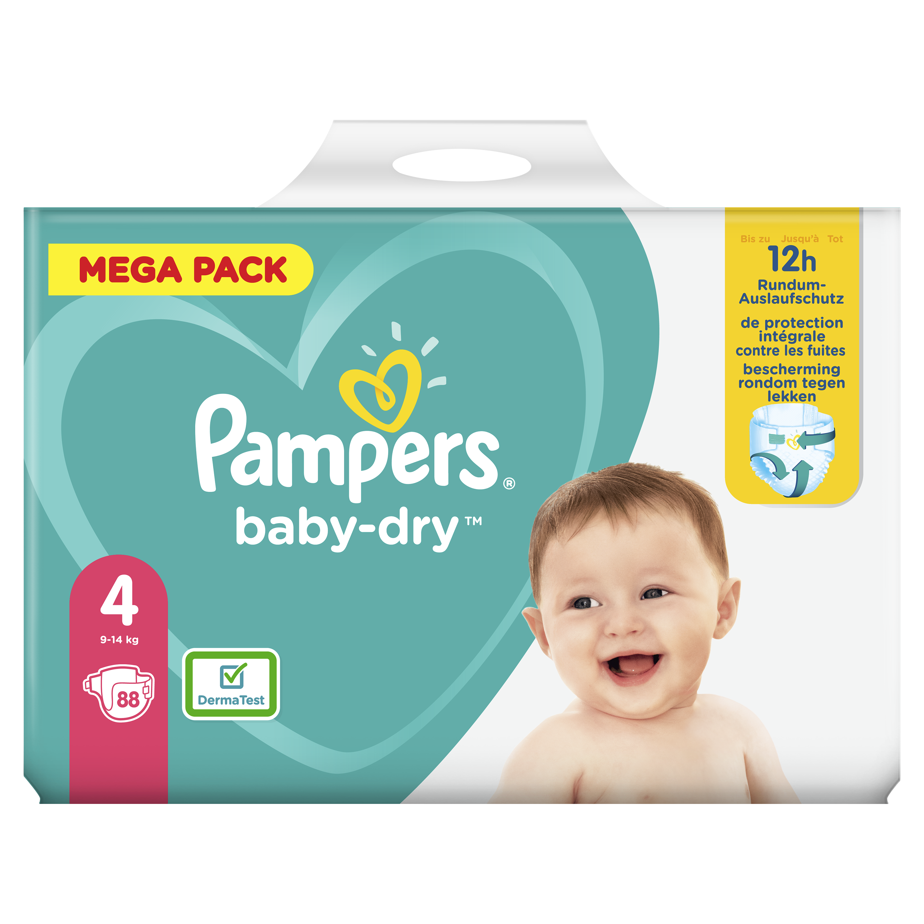 pampers zielony 4-8kg