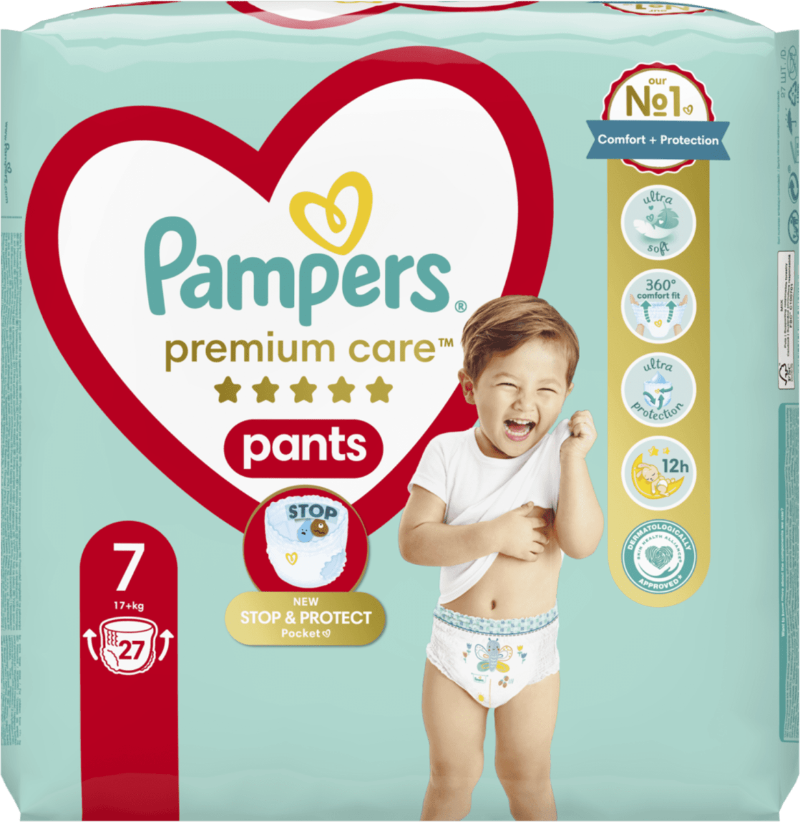 pieluchy pampers wykonanie