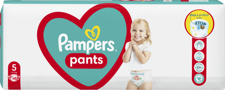 pampers size chart india