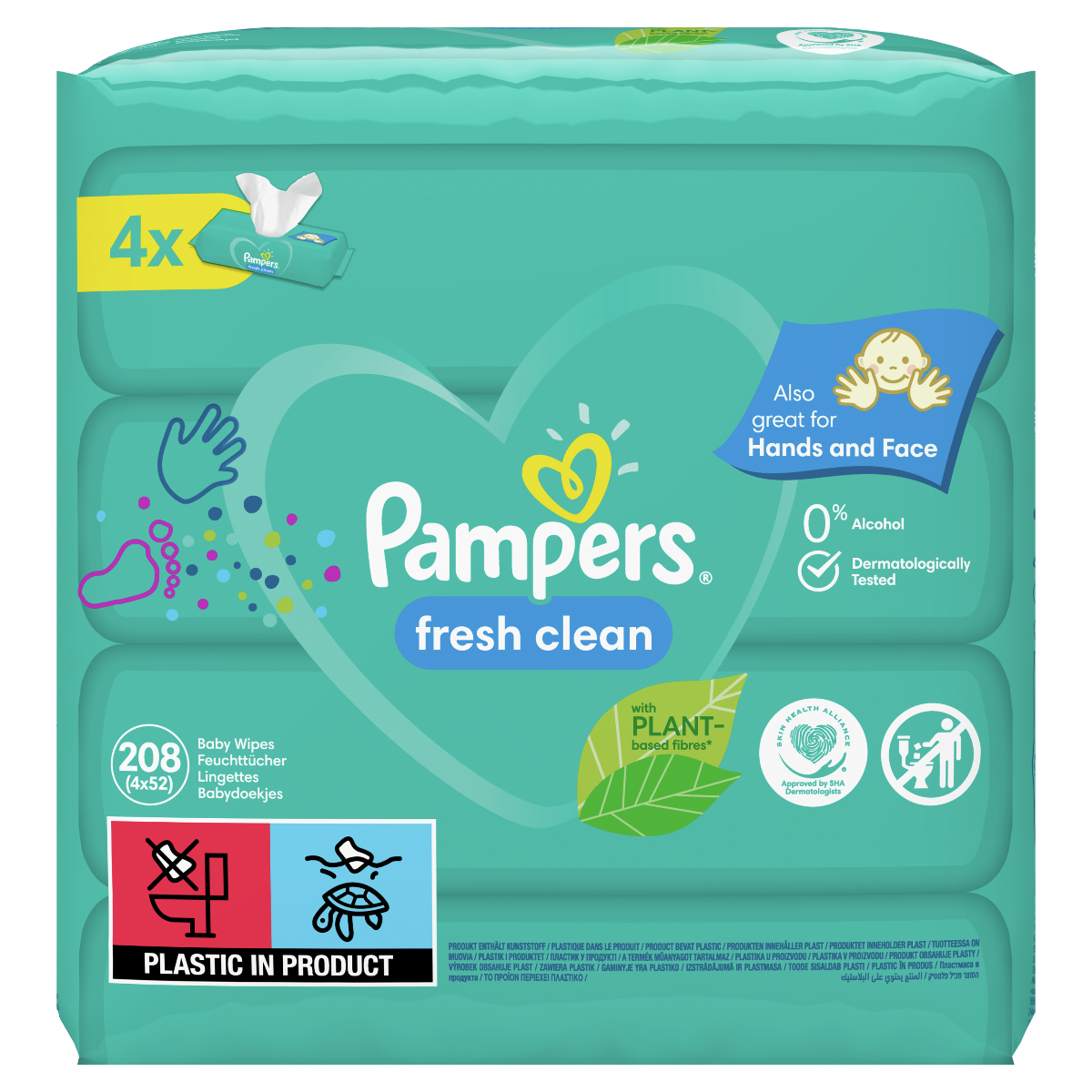 custeczki pampers sensitive skład