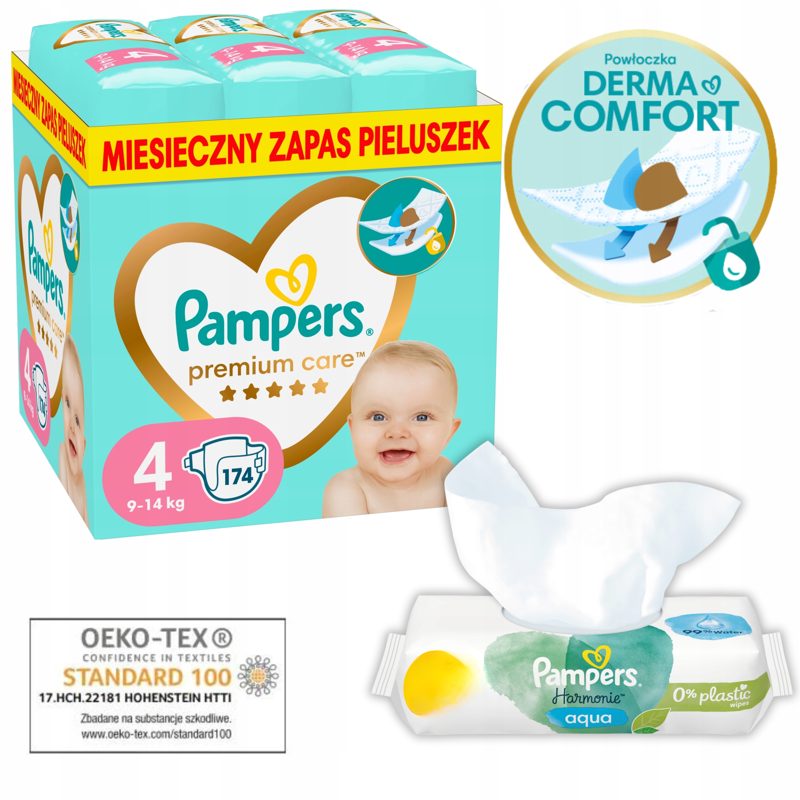 pampers premium care 1 88 szt auchan