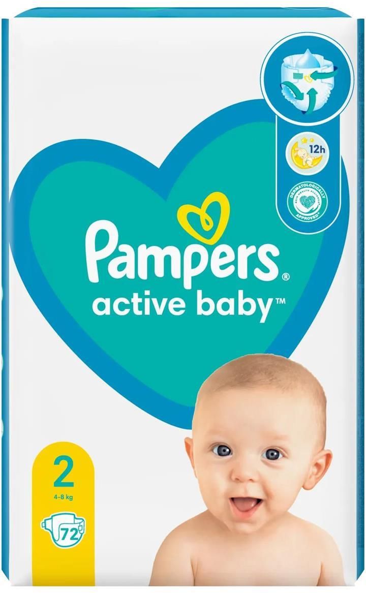 pampers pieluchy 1 43 sztuki