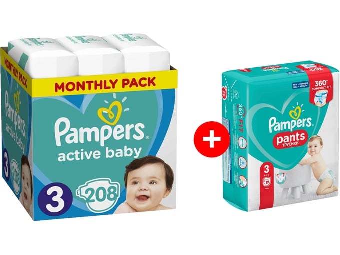 pampers 4 mega box