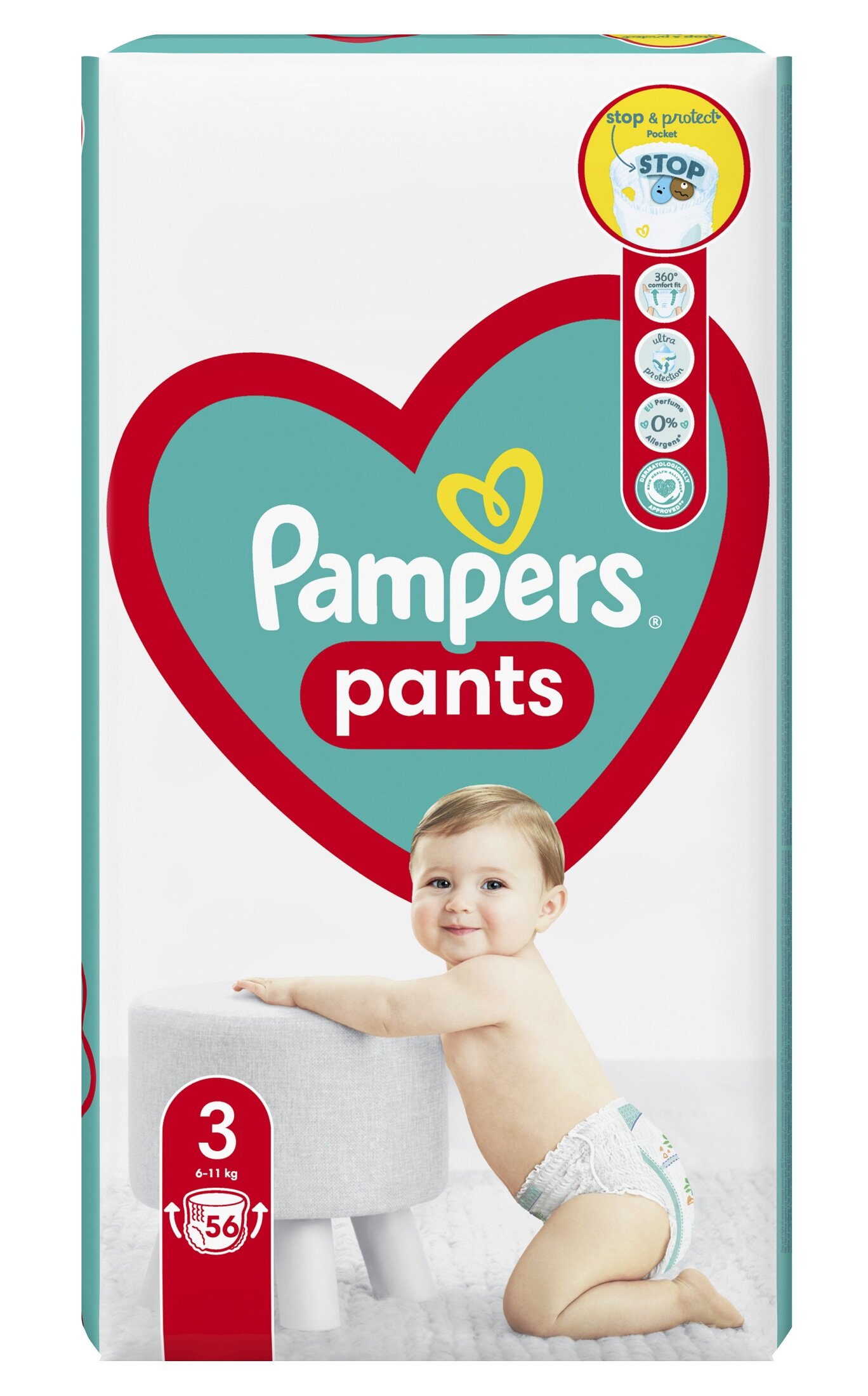 pampers dla niemowlaka