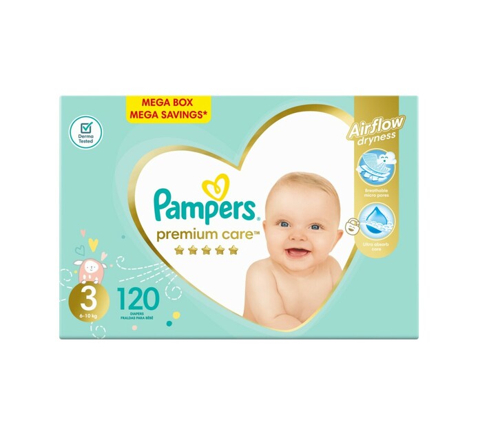 pieluchomajtki pampers 4 plaster z tyłu