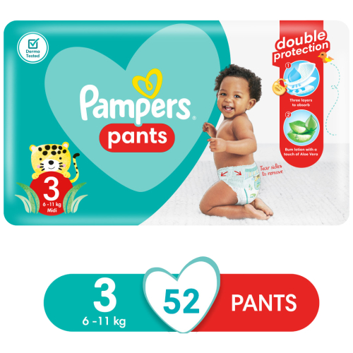 pieluchomajtki pampers 3 od ilu kg