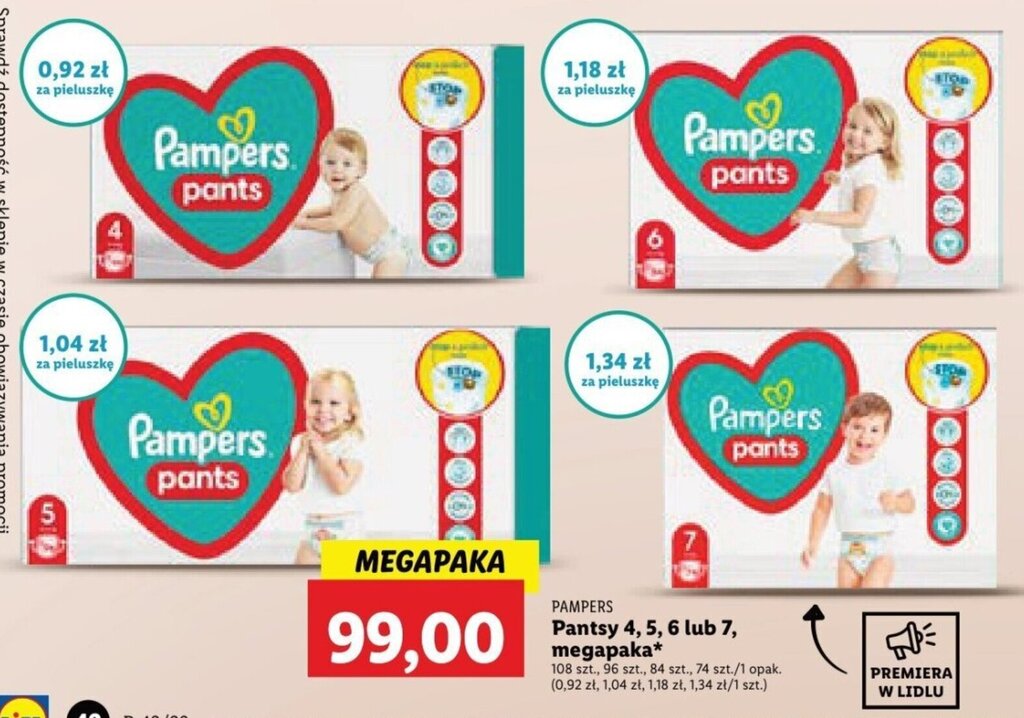 pampers active baby cena