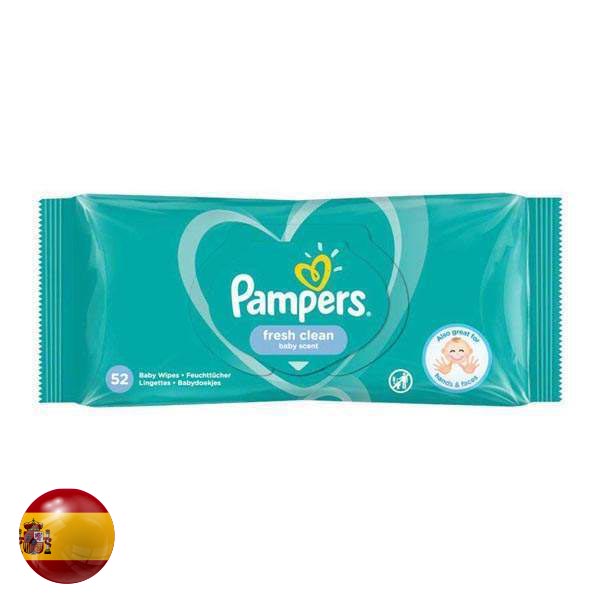pampers natural clean 6x64