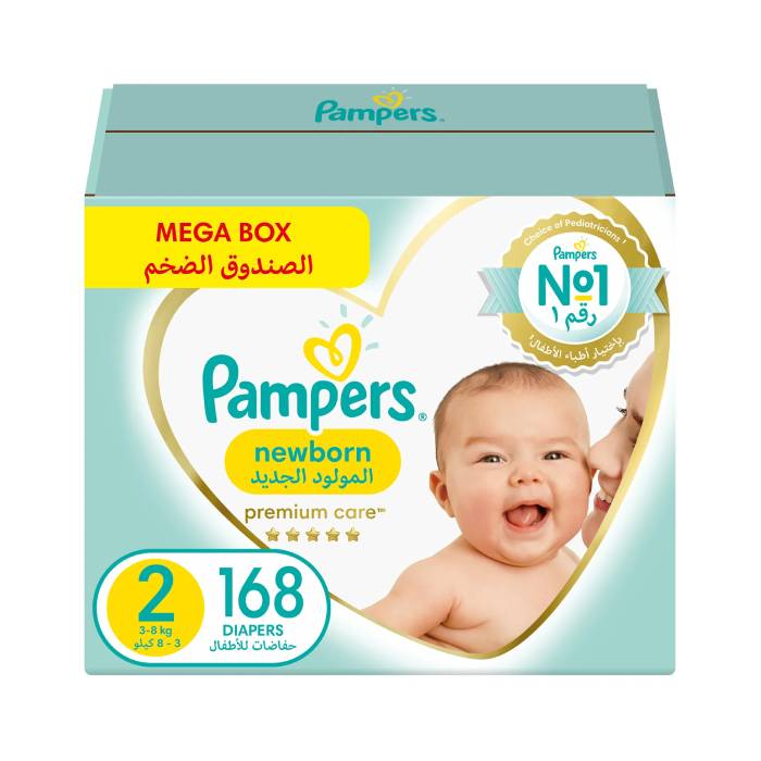 pieluchy pampers premium care 2 240szt