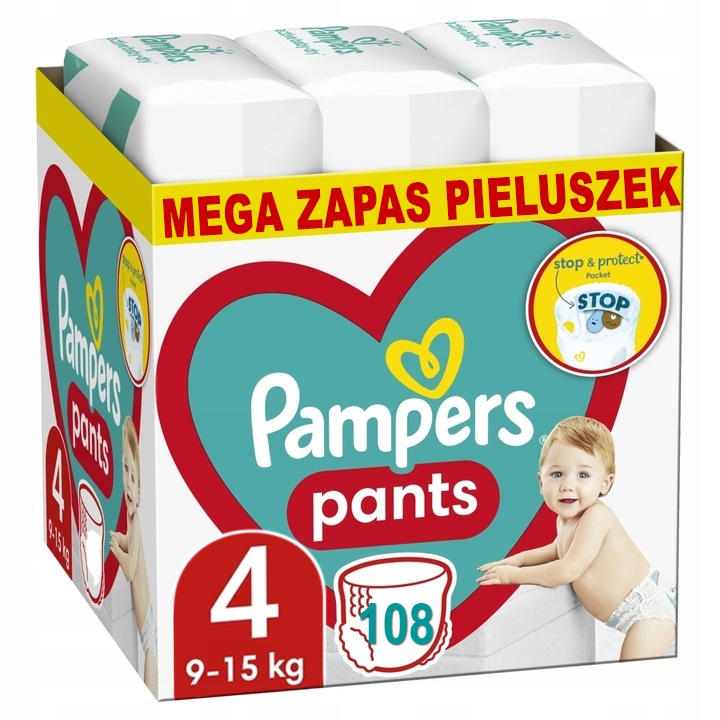 pampers 4 pomarańczowe 39.99