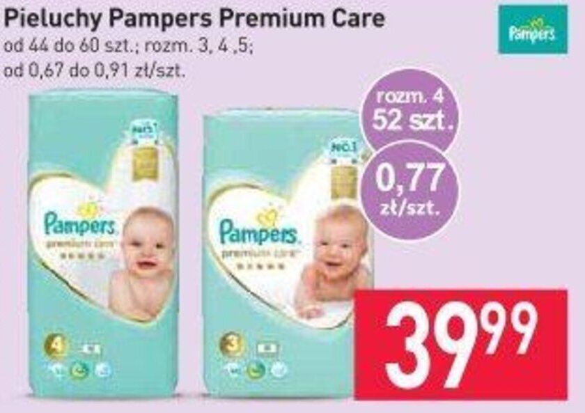 pampers 3 biedronka cena