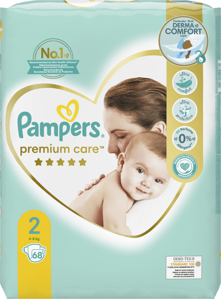 pampers niebieska wysciolka