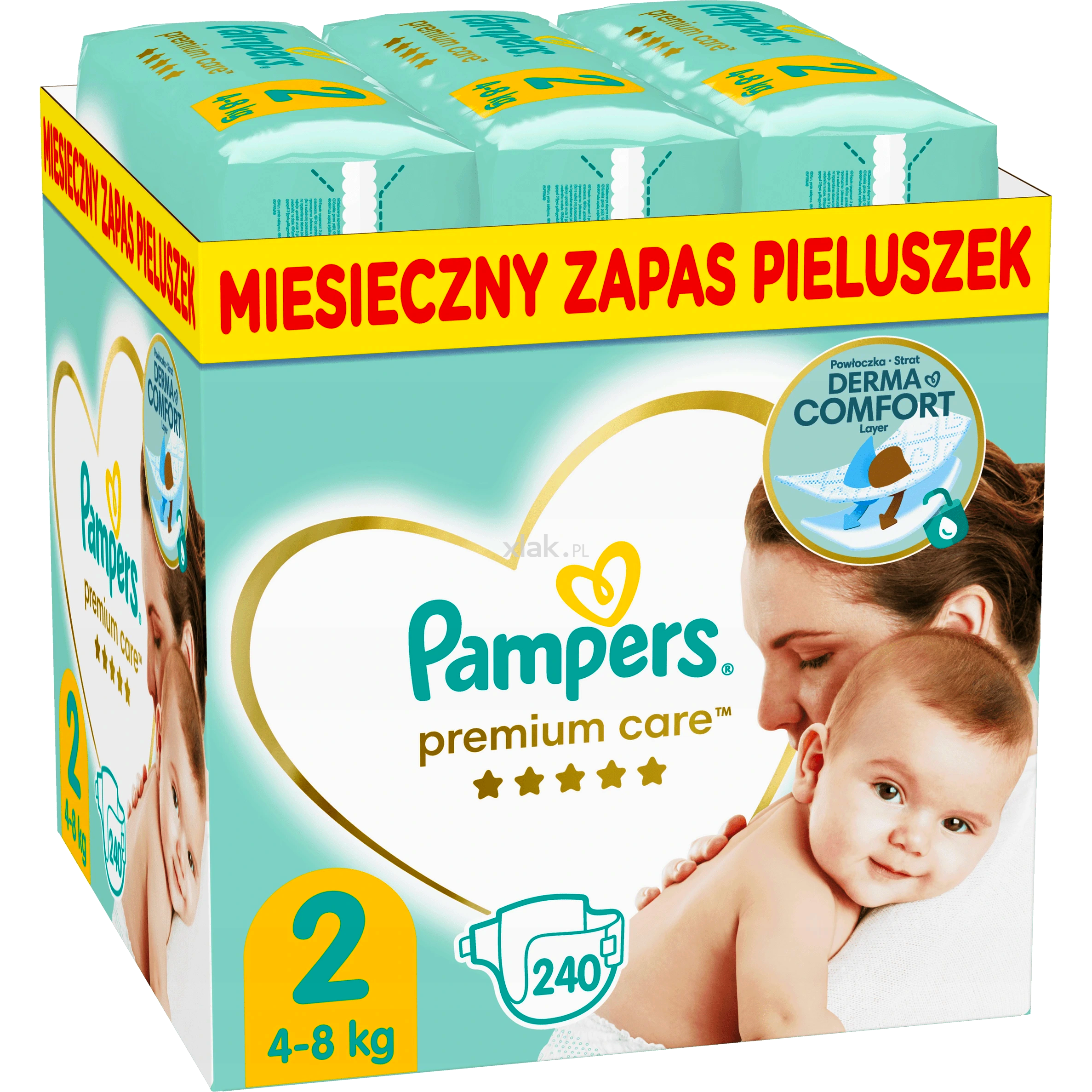 pampers large box