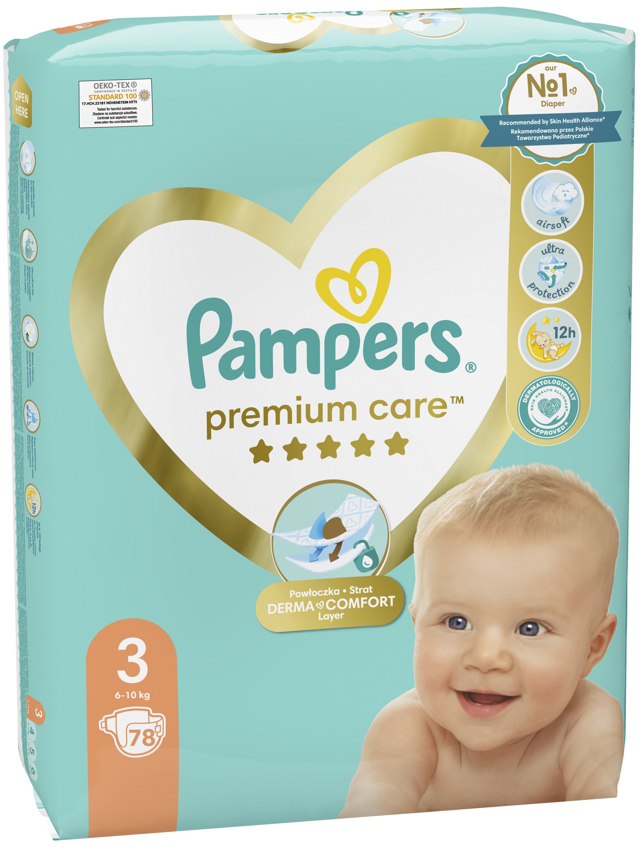 zestaw startowy pampers