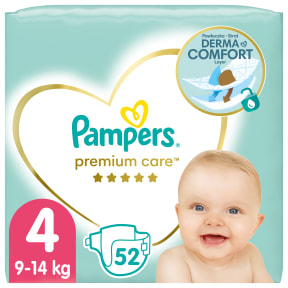 pampers premium care 1barwiące na niebiesko