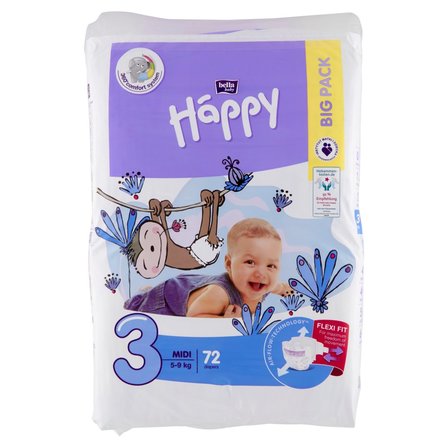 Japońskie (pieluszki podciągane) pieluchomajtki Merries PM 6-11kg 74szt