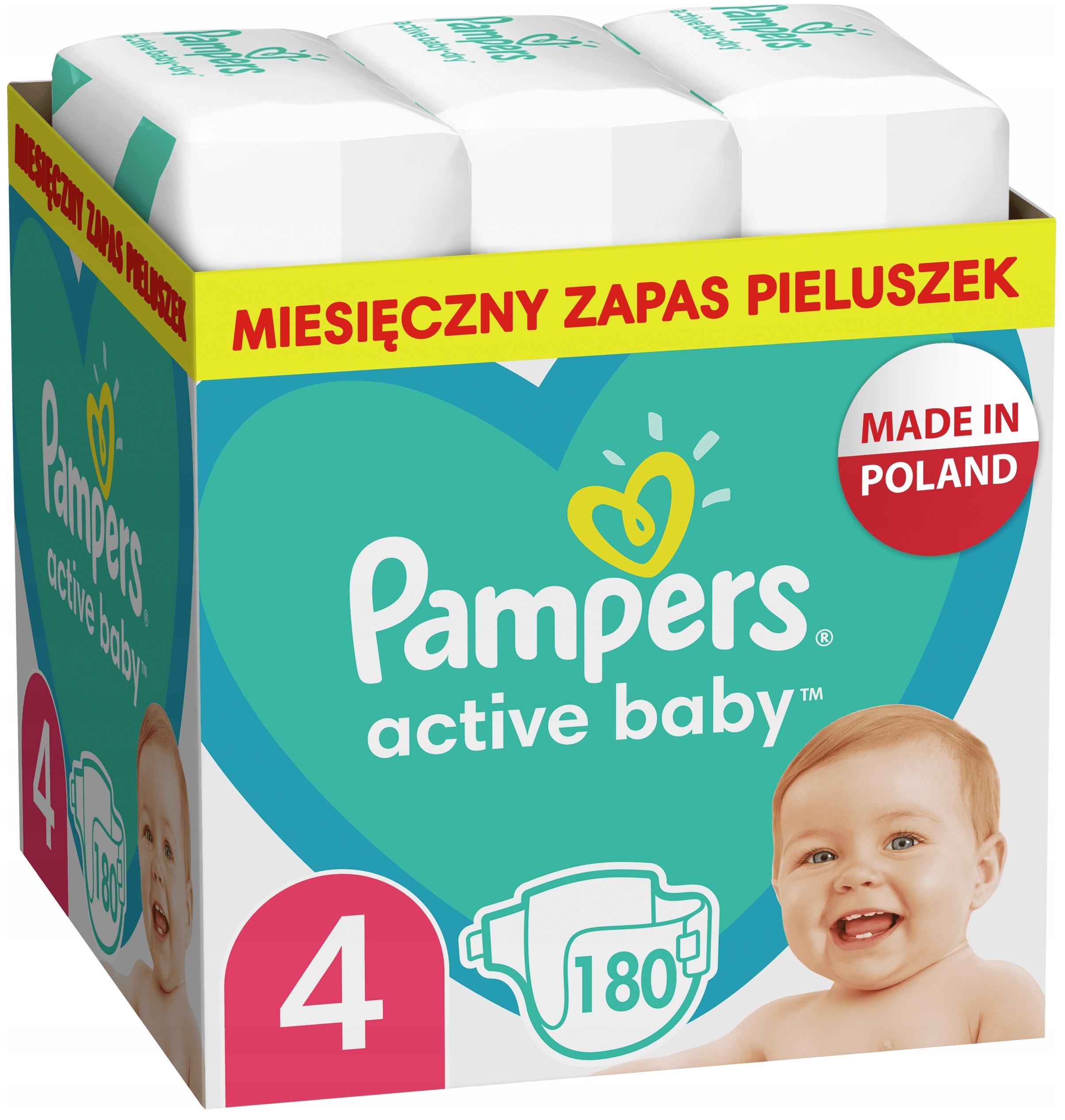 pieluchomajtki pampers pants 5 12-17 kg miesięczny zapas 152