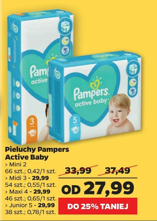 pampers przecieka tyłem