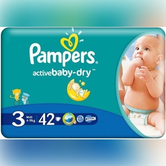 pieluchy pampers active baby dry 4 maxi