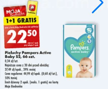 pampers active baby midi mega pack