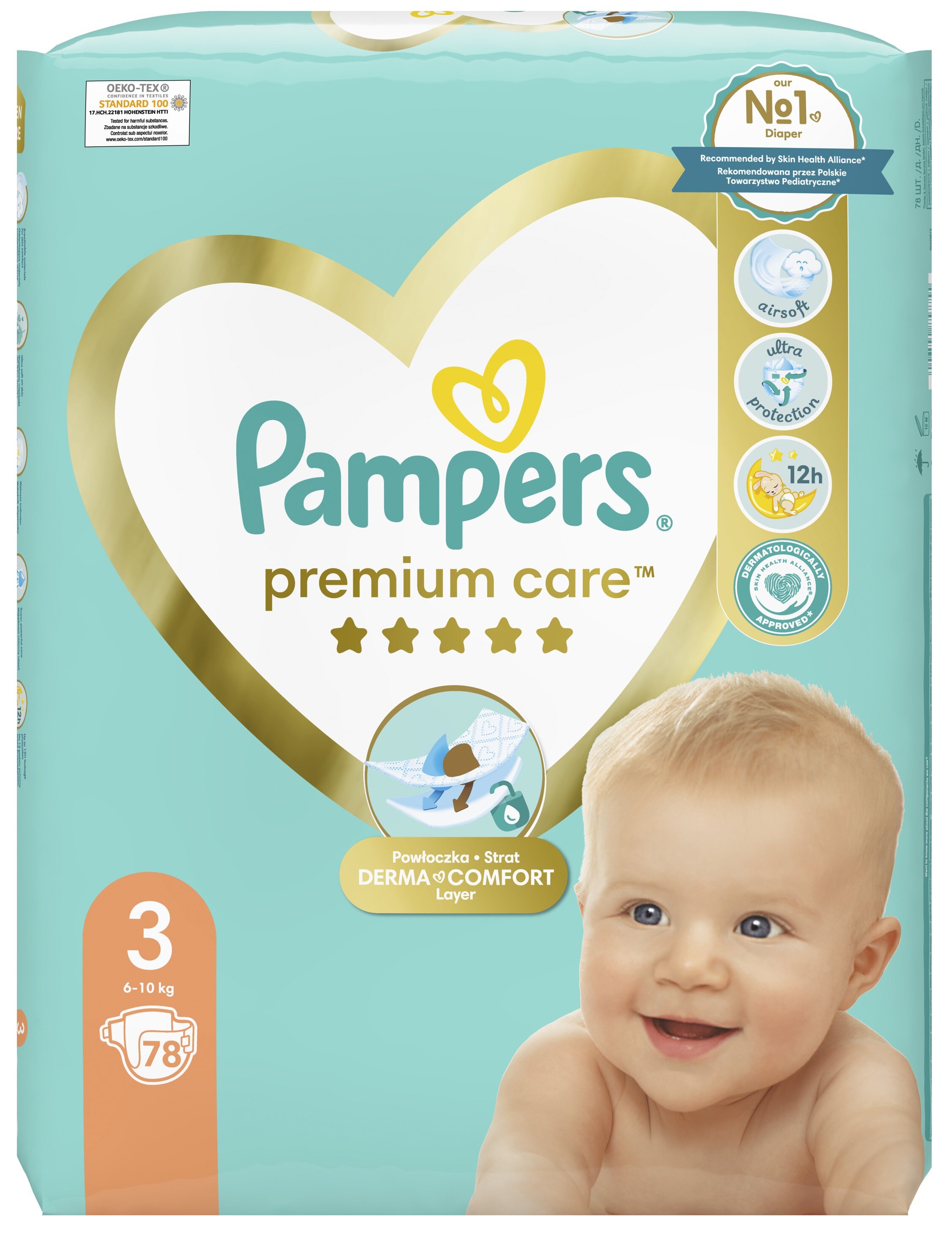 pampers sleep&play 3 midi 4-9kg 58szt