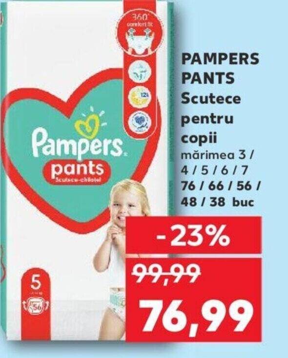 pampers pants pieluchomajtki 4 maxi 52 szt