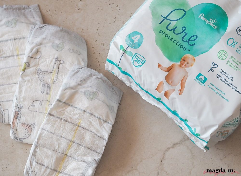 pampers oznaczenie zasikania