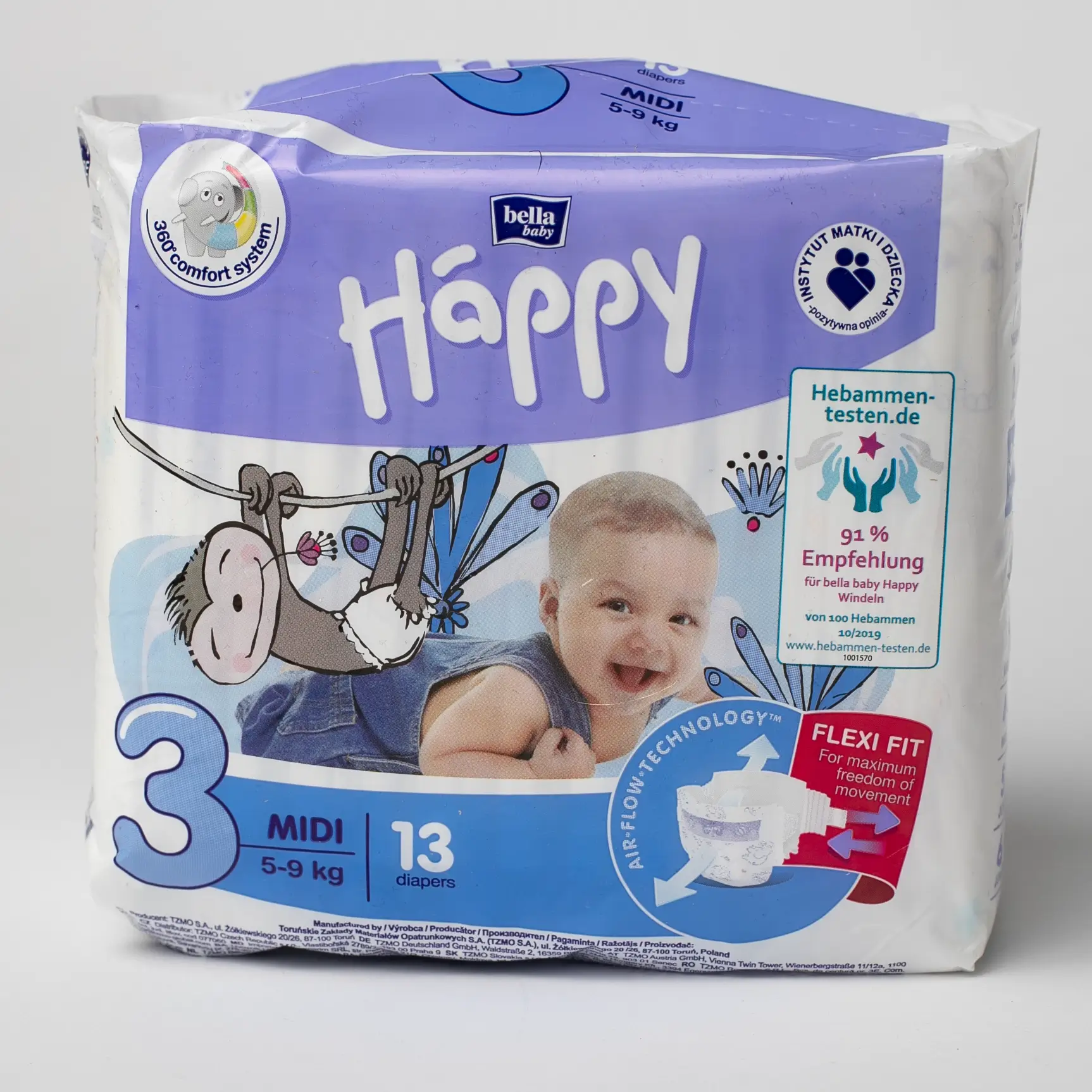 pampers new baby dry 3 na noc