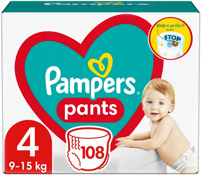 pieluchomajtki pampers premium care 4