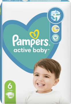 pampers 4+ active fit male paczki